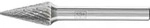 PFERD TOOLS Hartmetall Fr&auml;sstift Spitzkegel SKM &Oslash; 10x20mm Schaft-&Oslash; 6 mm Z3P