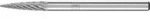 PFERD TOOLS Hartmetall Fr&auml;sstift Spitzbogen SPG &Oslash; 03x13 mm Schaft-&Oslash; 3 mm Z3P