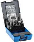 PFERD TOOLS HSS Fr&auml;sstift Set 82 10-tlg. Zahnung 3 &Oslash; 16/12/10mm Schaft-&Oslash; 6mm