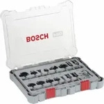 Bosch Fr&auml;ser-Set 1/4"-Schaft 15-teilig