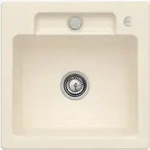 V&B Sp&uuml;le Siluet 50 S m Abl.garn, Exzenter, ivory CeramicPlus