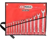 KS Tools CHROMEplus Ringmaulschl&uuml;ssel-Satz, abgewinkelt, 13-teilig
