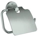 Grohe WC-Papierhalter Essentials m D., verdeckte Befestigung, supersteel (40367DC1)
