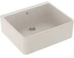 V&B Sp&uuml;lstein Einzelbecken 60 X m Abl.garn, Hand., crema CeramicPlus
