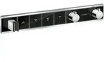 hansgrohe Fertigmontageset RainSelect UP-THM, m i. Brauseha., 4 Verbr., sw/vc