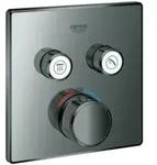Grohe Fertigset Grohtherm Smartcontrol hd graph., eck, UP-THM, 2 Absperrventile