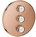 Grohe Fertigset Grohtherm Smartcontrol warm sunset, rund, UP-Ventil 3-fach