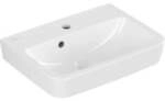 V&B Handwaschbecken O.NOVO 50x37cm, eck, m HL, mit &Uuml;berlauf, wei&szlig;