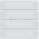 Gira KNX Tastsensor 4 Komfort 4f TS4 ws 5004003