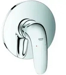 Grohe Fertigmontageset Eurostyle UP-Br.-EHM, geschl. Metal-Hebelgr., chr