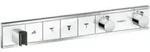 hansgrohe Fertigmontageset RainSelect UP-THM, m i. Brauseha., 4 Verbr., we/vc