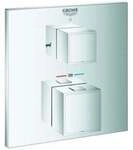 Grohe Fertigmontageset Grohtherm Cube UP-Wannen-Thermostat, m int. 2-W.-Umstg., chrom