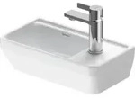 Duravit Handwaschbecken D-Neo 40x22cm, B li, o &Uuml;L, m HLB, m HL, re, we