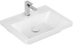V&B Schrank-Waschtisch Subway 3.0 60x47cm, eck., m 1 HL/o &Uuml;L, wei&szlig; C-plus