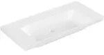 V&B Schrank-Waschtisch Subway 3.0 100x47cm, eck., o. HL/o &Uuml;berlauf, wei&szlig;