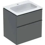 Geberit M&ouml;bel-Waschtischset iCon 60x63x48cm, we/KeraTe, Ko/Fr/Gr la. matt