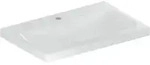 Geberit Waschtisch iCon Light 75x48cm, Hahnl. mit., o. &Uuml;berlauf, wei&szlig;