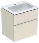 Geberit M&ouml;bel-Waschtischset iCon 60x63x48cm, w/KT, sa hochgl., Gr. sa ma (502331JL1)