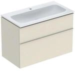 Geberit M&ouml;bel-Waschtischset iCon 90x63x48cm, we., sa hochgl., Gr. sa matt