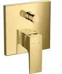 hansgrohe Fertigmontageset Metropol UP-Wannen-Einhebelmischer, m Hebel, pol. gold