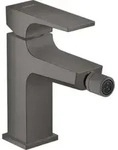 hansgrohe Bidet-Einhebelmischer Metropol m HG, Pus-Op-Abl, A 129mm, brush. bla vc