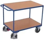VARIOfit Schwerer Tischwagen mit 2 Ladefl&auml;chen 1.200 x 800 mm