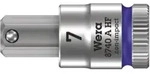 Wera 8740 A HF Zyklop Bitnuss mit 1/4"-Antrieb, mit Haltefunktion f&uuml;r