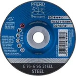 PFERD TOOLS Schruppscheibe E 76x6,3x10mm Leistungslinie SG STEEL f&uuml;r Stahl