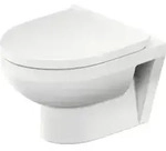 Duravit Wand-WC, Tiefsp&uuml;ler No. 1 Compact 36,5x48cm, 4,5 l, Rimless, wei&szlig;