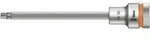 Wera 8767 C HF TX Zyklop Bitnuss mit 1/2"-Antrieb mit Haltefunktion, TX 30 x 140 mm