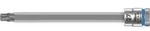 Wera 8767 A HF TX Zyklop Bitnuss mit 1/4"-Antrieb, mit Haltefunktion, TX 27 x 100 mm