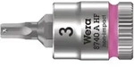 Wera 8740 A HF Zyklop Bitnuss mit 1/4"-Antrieb, mit Haltefunktion f&uuml;r