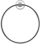 Duravit Handtuchring Starck T 21x7,3cm, chrom