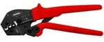 KNIPEX 97 52 18 Crimpzange auch f&uuml;r Zweihandbedienung mit rutschhemmendem Kunststoff
