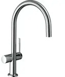 hansgrohe Sp&uuml;ltisch-Einhebelmischer 220 Talis M54 Ger&auml;teabsperrventil, 1jet, chrom