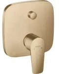 hansgrohe Fertigmontageset Talis E UP-Wannen-Einhebelmischer, brushed bronze