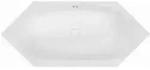 Hoesch 6-Eck-Badewanne iSENSI 205x90cm, wei&szlig;