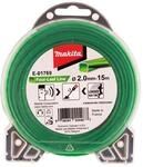 Makita M&auml;hfaden Four Leaf 2,0 mm x 15 m E-01769)