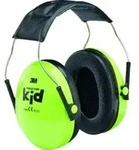 Kapselgeh&ouml;rschutz H510AK EN 352 SNR 27 dB Kopfb&uuml;gel neongr&uuml;n f.Kinder 3M