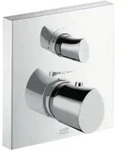 hansgrohe Fertigset Axor Starck Organic UP-Thermostat, mit Absperrventil, chrom