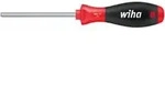 Wiha Schraubendreher SoftFinish&reg; Sechskant mit Sechskantklinge 3 x 75 mm