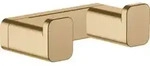 hansgrohe Doppelhaken AddStoris Wandmontage, Metall, brushed bronze