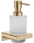 hansgrohe Lotionsspender AddStoris Wandmont., Glaseins., Met., brush. bron