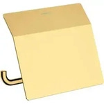 hansgrohe Papierrollenhalter AddStoris m Deck, pol. gol opt, Wandmont., Metall