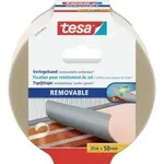 tesa&reg; 55735 Doppelseitiges Verlegeband Removable 25 m &times; 50 mm transparent