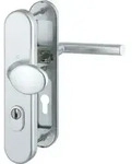 Hoppe Schutzgarnitur Stock.76G/3332ZA/3410/1140 Alu.F1 72mm 42-47mm