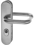 Schutzgarnitur Logo 8755/9203 Alu.F1 92mm 65-75mm EDI