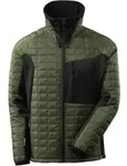 Mascot Thermojacke mit CLIMascot Thermojacke Gr&ouml;&szlig;e M, mossgr&uuml;n/schwarz