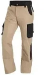 FHB Arbeitshose BRUNO beige-schwarz 114