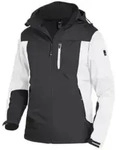 FHB Softshell-Jacke JANNIK wei&szlig;-anthrazit 3XL